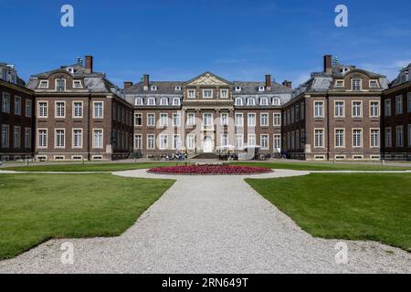 Schloss Nordkirchen, barocke Burganlage im südlichen Münsterland, Wasserschloss, Kreis Coesfeld, Nordrhein-Westfalen, Deutschland Stockfoto