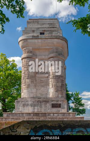 Bismarck Tower, Stuttgart, Baden-Württemberg, Deutschland, Stuttgart, Baden-Württemberg, Deutschland Stockfoto