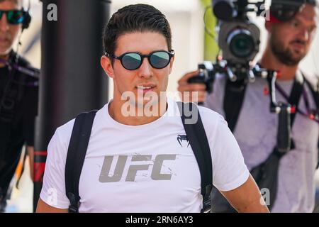 Esteban Ocon von Frankreich fuhr das (31) BWT Alpine F1 Team A523 während des Formel 1 Pirelli Grand Prix 2023 am 31. August 2023 in Monza, Italien. Quelle: Luca Rossini/E-Mage/Alamy Live News Stockfoto