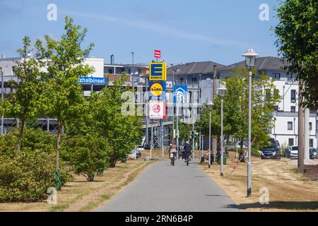 Einkaufszentrum, Rostock, Mecklenburg-Vorpommern, Deutschland Stockfoto