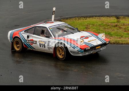 ADAC Eifel Rallye Festival 2023, Ferrai 308 GTB, Vulkaneifel, Rheinland-Pfalz, Deutschland Stockfoto