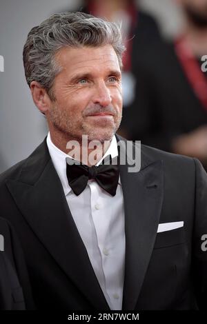 Venedig, Italien. August 2023 31. VENEDIG, ITALIEN - AUGUST 31: Patrick Dempsey besucht einen roten Teppich für den Film „Ferrari“ beim 80. Internationalen Filmfestival von Venedig am 31. August 2023 in Venedig. Quelle: dpa/Alamy Live News Stockfoto