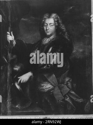 Markgraf Wilhelm Friedrich von Brandenburg-Ansbach um 1700 von Johann Carl Zierl Stockfoto