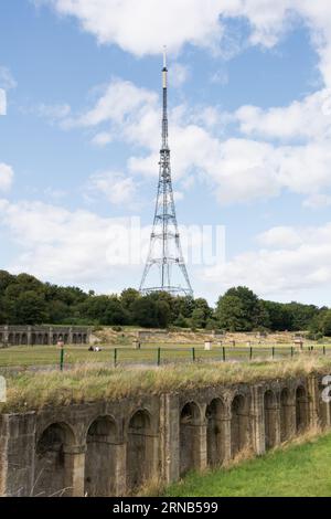 Crystal Palace Transmitting Station, bekannt als Arqiva Crystal Palace, Crystal Palace, London, SE19, England, GROSSBRITANNIEN Stockfoto