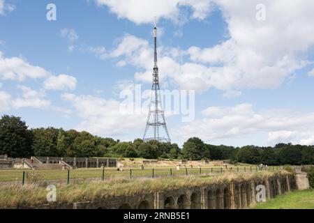 Crystal Palace Transmitting Station, bekannt als Arqiva Crystal Palace, Crystal Palace, London, SE19, England, GROSSBRITANNIEN Stockfoto