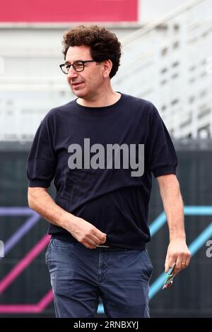 Monza, Italien. September 2023. Mattia Binotto (ITA). Formel-1-Weltmeisterschaft, großer Preis von Italien, Rd 15, Freitag, 1. September 2023. Monza Italien. Quelle: James Moy/Alamy Live News Stockfoto