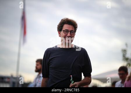 Mattia Binotto ehemalige Teamleiterin der Scuderia Ferrari während des italienischen GP, Monza 31. August bis 3. September 2023 Formel-1-Weltmeisterschaft 2023. Stockfoto