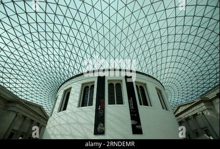 (160518) -- LONDON, 18. Mai 2016 -- Aktenfoto vom 15. September 2014 zeigt das British Museum in London, Großbritannien. Der Internationale Museumstag wird jedes Jahr am oder um den 18. Mai unter der Koordination des Internationalen Museumsrats (ICOM) gefeiert. ) (Zhf) BRITAIN-MUSEUMS-INTERNATIONAL MUSEUM DAY HanxYan PUBLICATIONxNOTxINxCHN 160518 London 18. Mai 2016 File Photo Shoot ON Sept 15 2014 Shows The British Museum in London Britain International Museum Day WIRD jedes Jahr AM oder um den 18. Mai unter der Koordination des International Council of Museum ICOM zhf Britain Museum gefeiert Int Stockfoto