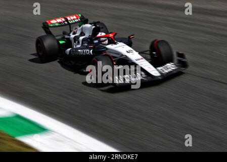 Italien, 1. September 2023. Liam Lawson (NZL) AlphaTauri AT04. Formel-1-Weltmeisterschaft, großer Preis von Italien, Rd 15, Freitag, 1. September 2023. Monza Italien. Stockfoto