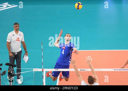 Jean Patry (Frankreich). Volleyball-Weltmeisterschaft 2022. Stockfoto