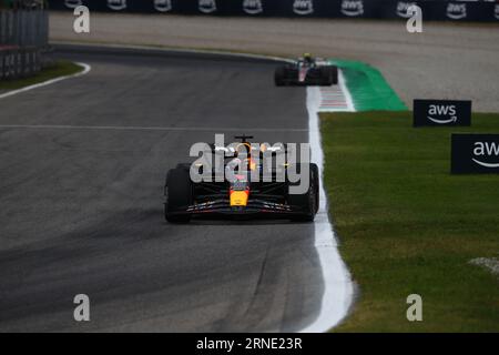 Monza, Italien. September 2023. #01 Max Verstappen, (NED) Oracle Red Bull Racing, Honda während des italienischen GP, Monza 31. August bis 3. September 2023 Formel-1-Weltmeisterschaft 2023. Quelle: Unabhängige Fotoagentur/Alamy Live News Stockfoto