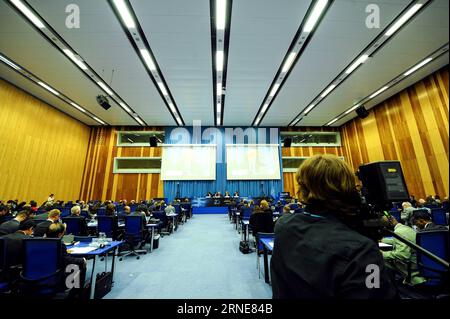 (160613) -- WIEN, 13. Juni 2016 -- der 20-jährige Jahrestag des Vertrags über das umfassende Verbot von Nuklearversuchen (CTBT) findet am 13. Juni 2016 in der UNO-Zentrale in Wien, Österreich, statt. ) ÖSTERREICH-WIEN-NUKLEARE ABRÜSTUNG-JAHRESTAG QianxYi PUBLICATIONxNOTxINxCHN 160613 Wien 13. Juni 2016 das 20-jährige JUBILÄUM des Vertrags über das umfassende Verbot von Nuklearversuchen CTBT IST Held im UN-Hauptsitz in Wien Österreich 13. Juni 2016 Österreich Wien nukleare Abrüstung JUBILÄUM QianxYi PUBLICATIONxNOTxINxCHN Stockfoto