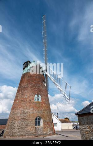 Medmerry Windmill Selsey West Sussex England Stockfoto