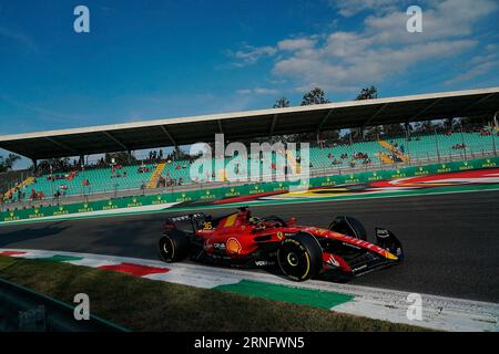 Monza, Italien. September 2023. September 2023, Autodromo Nazionale di Monza, Monza, FORMEL 1 PIRELLI GRAN PREMIO D'ITALIA 2023, im Bild Charles Leclerc (MCO), Scuderia Ferrari Credit: dpa/Alamy Live News Credit: dpa Picture Alliance/Alamy Live News Stockfoto