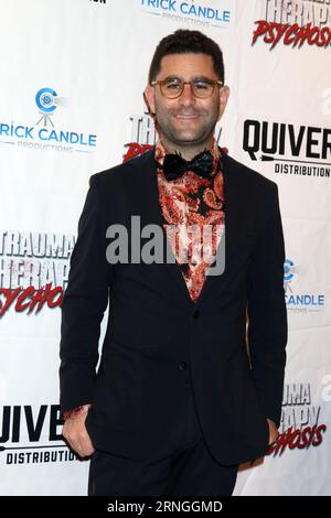 30. August 2023, Beverly Hills, CA, USA: LOS ANGELES - AUG 30: Charlie Shrem at the Trauma Therapy - Psychose LA Screening at the Fine Arts Theater am 30. August 2023 in Beverly Hills, CA (Credit Image: © Kay Blake/ZUMA Press Wire) NUR REDAKTIONELLE VERWENDUNG! Nicht für kommerzielle ZWECKE! Stockfoto