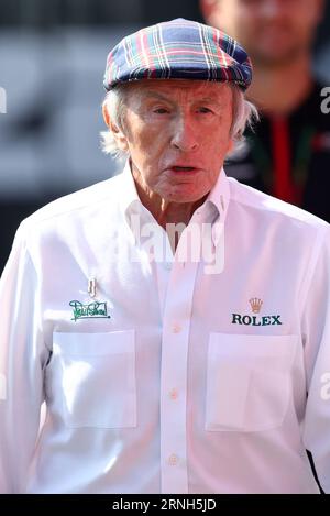 Monza, Italien. September 2023. Jackie Stewart während des Trainings vor dem F1 Grand Prix of Italy im Autodromo Nazionale am 1. September 2023 in Monza, Italien. Dank: Marco Canoniero/Alamy Live News Stockfoto