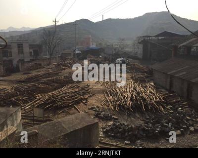 (170214) -- LIANYUAN, 14. Februar 2017 -- Foto aufgenommen am 14. Februar 2017 zeigt den Kohlebergwerkssprengeplatz in Lianyuan, der zentralchinesischen Provinz Hunan. Acht Menschen wurden nach einem Bombenanschlag auf eine Kohlengrube in der zentralchinesischen Provinz Hunan, wie die lokalen Behörden am Dienstag mitteilten, als tot bestätigt. (wyo) CHINA-HUNAN-COAL MINE BLAST (CN) Photomall PUBLICATIONxNOTxINxCHN 170214 Lian Yuan 14. Februar 2017 Foto aufgenommen AM 14. Februar 2017 zeigt die Kohlemine BLAST Site in Lian Yuan Zentralchina S Hunan Provinz acht Prominente wurden nach einem Schlag auf eine Kohlemine in Zentralchina S Hunan tot bestätigt Lokale Autorisierung Der Provinz Stockfoto