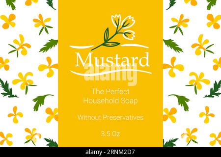 Perfekte Haushaltsseife, ohne Konservierungsstoffe Stock Vektor