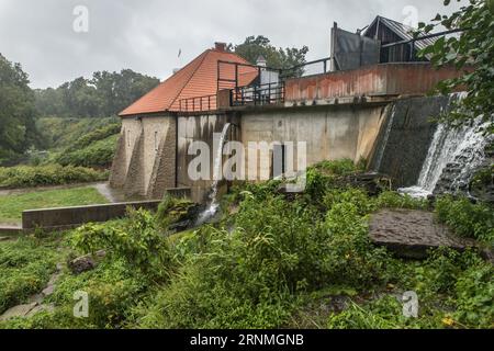 Chutes d'eau de Keila - Centrale hydraulique Stockfoto