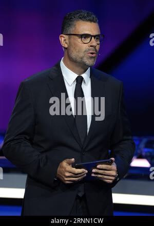 Monte Carlo, Monaco. August 2023 31. Pedro Pinto präsentiert den Auftakt der UEFA European Club Football-Saison - Monaco. Bilddatum: 31. August 2023. Auf dem Bild sollte stehen: Jonathan Moscrop/Sportimage Credit: Sportimage Ltd/Alamy Live News Stockfoto