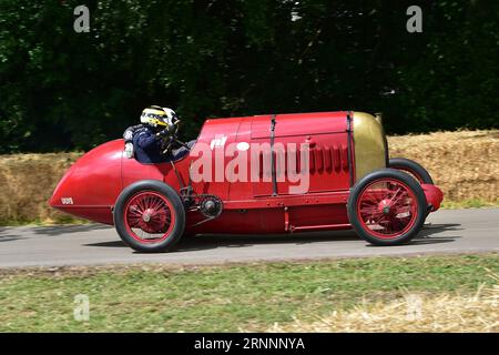 Duncan Pittaway, FIAT S76, die Bestie von Turin, 30 Jahre des Festivals der Geschwindigkeit, eine Auswahl an einigen der besten Autos und Fahrräder aus allen Bereichen des Motorsports Stockfoto