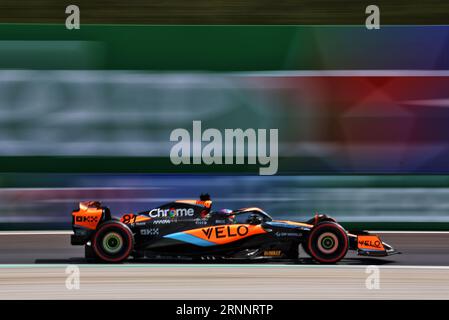 Monza, Italien. September 2023. Oscar PiNG(aus) McLaren MCL60. Formel-1-Weltmeisterschaft, großer Preis von Italien, Rd 15, Samstag, 2. September 2023. Monza Italien. Quelle: James Moy/Alamy Live News Stockfoto