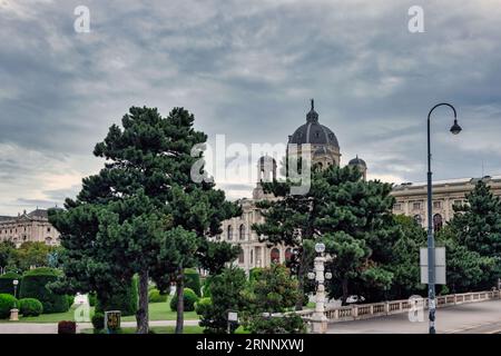 Das Kunsthistorische Museum an der Bellariastraße in Wien Stockfoto