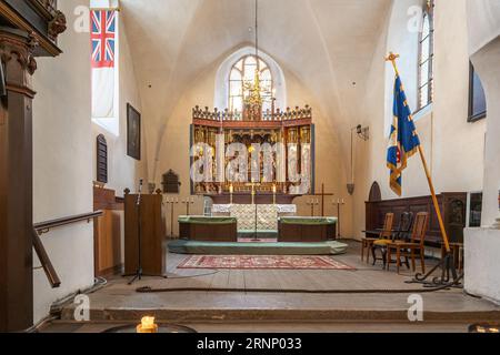 Heiliger Geist Kirche Innen - Tallinn, Estland Stockfoto