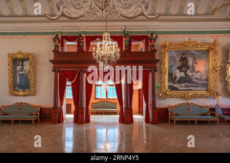 Celebration Hall im House of the Black Heads Interior - Riga, Lettland Stockfoto