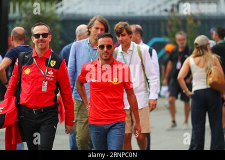 Antonio Fuoco (ITA) AF Corse Ferrari WEC während des freien Trainings am Samstag, 2. September 2023 FORMEL 1 PIRELLI GRAN PREMIO D’ITALIA 2023 - 1. September bis September Stockfoto