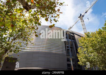 Madrid, Spanien. September 2023. Am Tag vor dem ersten Heimspiel der Saison 2023/2024 in Real Madrid im Stadion Santiago Bernabeu. (Foto: Alberto Gardin/SOPA Images/SIPA USA) Credit: SIPA USA/Alamy Live News Stockfoto