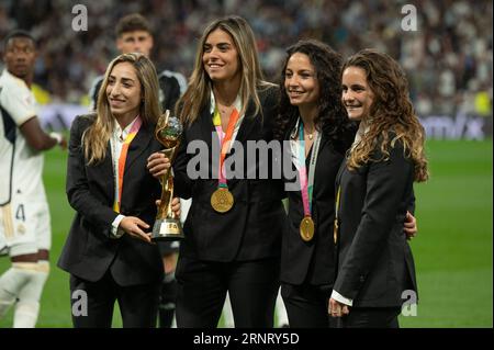 Madrid, Spanien. September 2023. 2. September 2023; Santiago Bernabeu Stadium, Madrid, Spanien, Spanish La Liga Football, Real Madrid versus Getafe; Credit: CORDON PRESS/Alamy Live News Stockfoto