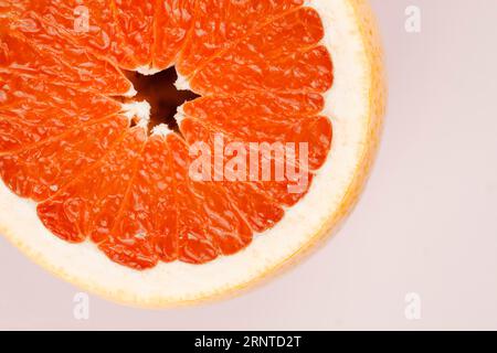 Zusammensetzung schmackhafte reife Grapefruit Stockfoto