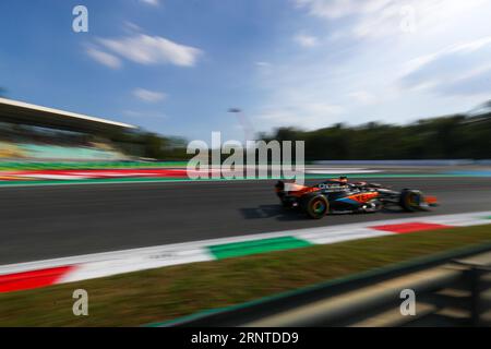 Oscar PiNG(aus) McLaren F1 Team während der Qualifikation am Samstag, 2. September 2023 FORMEL 1 PIRELLI GRAN PREMIO D’ITALIA 2023 - 1. September bis 3. September Monza Stockfoto