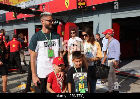 Monza, Italien. September 2023. MONZA, Italien, 2. September 2023; Parco di Monza, Autodromo, Formel 1, F1, großer Preis von Italien, GP d'Italie, Motorsport, Formel1, Honorarpflichtiges Foto, gebührenpflichtiges Bild, Copyright © Gabriele MOLETI/ATP Images (MOLETI Gabriele/ATP/SPP) Credit: SPP Sport Press Photo. Alamy Live News Stockfoto