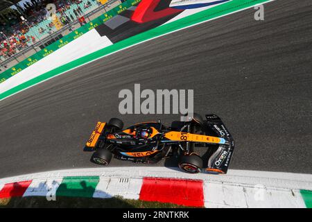 Oscar PiNG(aus) McLaren F1 Team am Samstag, 2. September 2023 FORMEL 1 PIRELLI GRAN PREMIO D’ITALIA 2023 – 1. September bis 3. September Monza, MB, ITALIEN Stockfoto