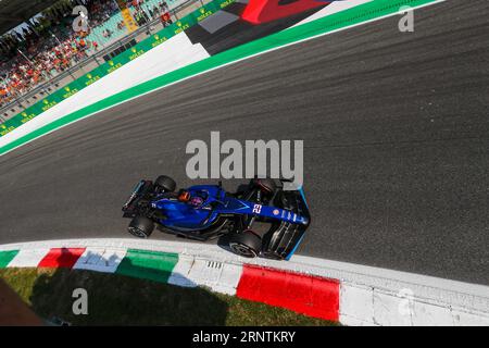 Alexander Albon (IND) Williams FW45 am Samstag, den 2. September 2023, FORMEL 1 PIRELLI GRAN PREMIO D’ITALIA 2023 – 1. September bis 3. September Monza, MB, ITALIEN Stockfoto