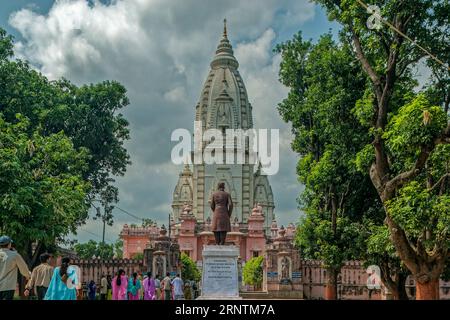 10 4 2005 Vintage Shri Kashi Vishwanath Temple, BHU,Benaras, Varanasi, Uttar Pradesh, Indien, Asien Stockfoto