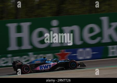 Monza, Italien. September 2023. Pierre Gasly aus Frankreich fuhr das (10) BWT Alpine F1 Team A523 Renault während der Formel 1 Pirelli GP d'Italia. Quelle: Alessio Morgese/Alessio Morgese/Emage/Alamy Live News Stockfoto