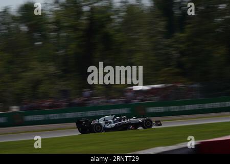 Monza, Italien. September 2023. Liam Lawson aus New Zeland, der 40 den Scuderia AlphaTauri AT04 Honda RBPT während der Formel 1 Pirelli GP d’Italia fuhr. Quelle: Alessio Morgese/Alessio Morgese/Emage/Alamy Live News Stockfoto