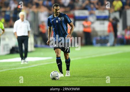 Bergamo, Italien. September 2023. Davide Zappacosta (Atalanta BC) während des Spiels Atalanta BC gegen AC Monza, italienische Fußballserie A in Bergamo, Italien, 02. September 2023 Credit: Independent Photo Agency/Alamy Live News Stockfoto