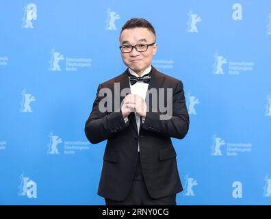 (180219) -- BERLIN, 19. Februar 2018 -- Regisseur Raman Hui des Films Monster Hunt 2 posiert für Fotos während eines Fotogesprächs beim 68. Internationalen Filmfestival Berlin am 18. Februar 2018 in Berlin. )(jmmn) GERMANY-BERLIN-68th INTERNATIONAL FILM FESTIVAL- MONSTER HUNT 2 ShanxYuqi PUBLICATIONxNOTxINxCHN Stockfoto