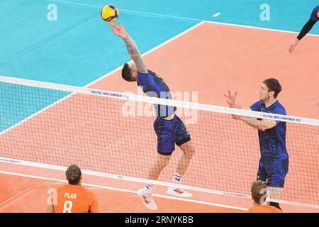 Vitaliy Shchytkov (Ukraine). Volleyball-Weltmeisterschaft 2022. Stockfoto