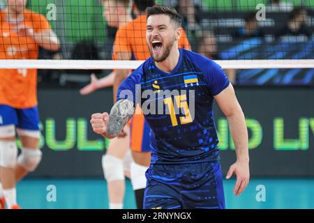 Vitaliy Shchytkov (Ukraine). Volleyball-Weltmeisterschaft 2022. Stockfoto