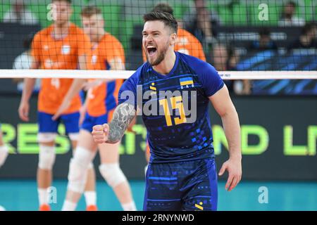 Vitaliy Shchytkov (Ukraine). Volleyball-Weltmeisterschaft 2022. Stockfoto