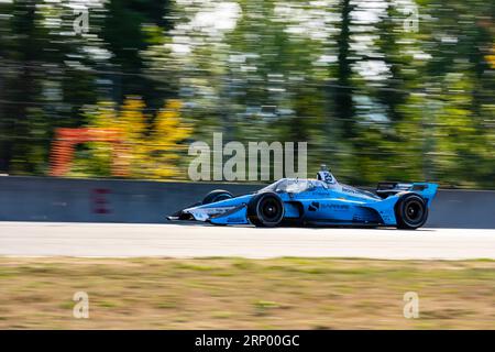 Portland, OR, USA. September 2023. Der INDYCAR-Fahrer DEVLIN DeFRANCESCO (29) aus Toronto, Kanada, reist während der letzten Übungseinheit für den Grand Prix von Portland Bitnile.com auf dem Portland International Raceway in Portland, OR, durch die Backstretch. (Bild: © Walter G Arce SR Grindstone Medi/ASP) NUR REDAKTIONELLE VERWENDUNG! Nicht für kommerzielle ZWECKE! Stockfoto