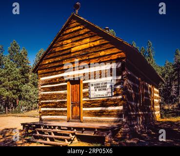 Strawberry Schoolhouse   Strawberry, Arizona, USA Stockfoto