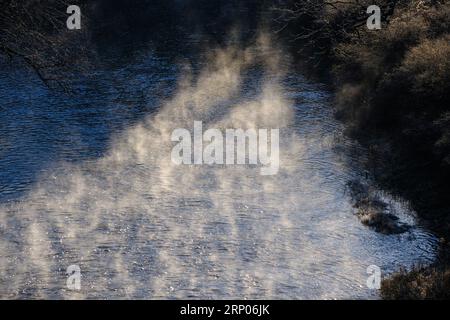 North Branch of the Winooski River in Montpelier, VT, Neww England, USA. Stockfoto