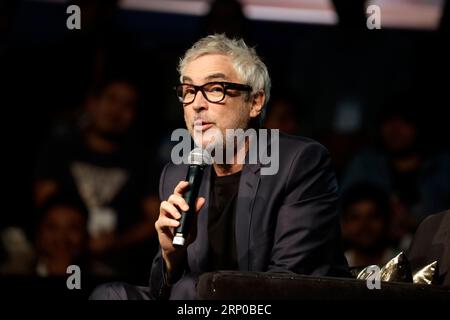 Nicht exklusiv: 1. September 2023, Mexiko-Stadt, Mexiko: Alfonso Cuaron, Filmregisseur und Schriftsteller bei der Jahrestagung 'Mexico Siglo XXI 2023 Inspirati Stockfoto