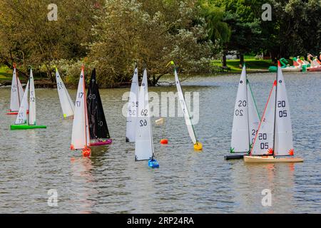 Woodspring-Modellsiedlerverein International, 1-Meter-Klasse Stockfoto